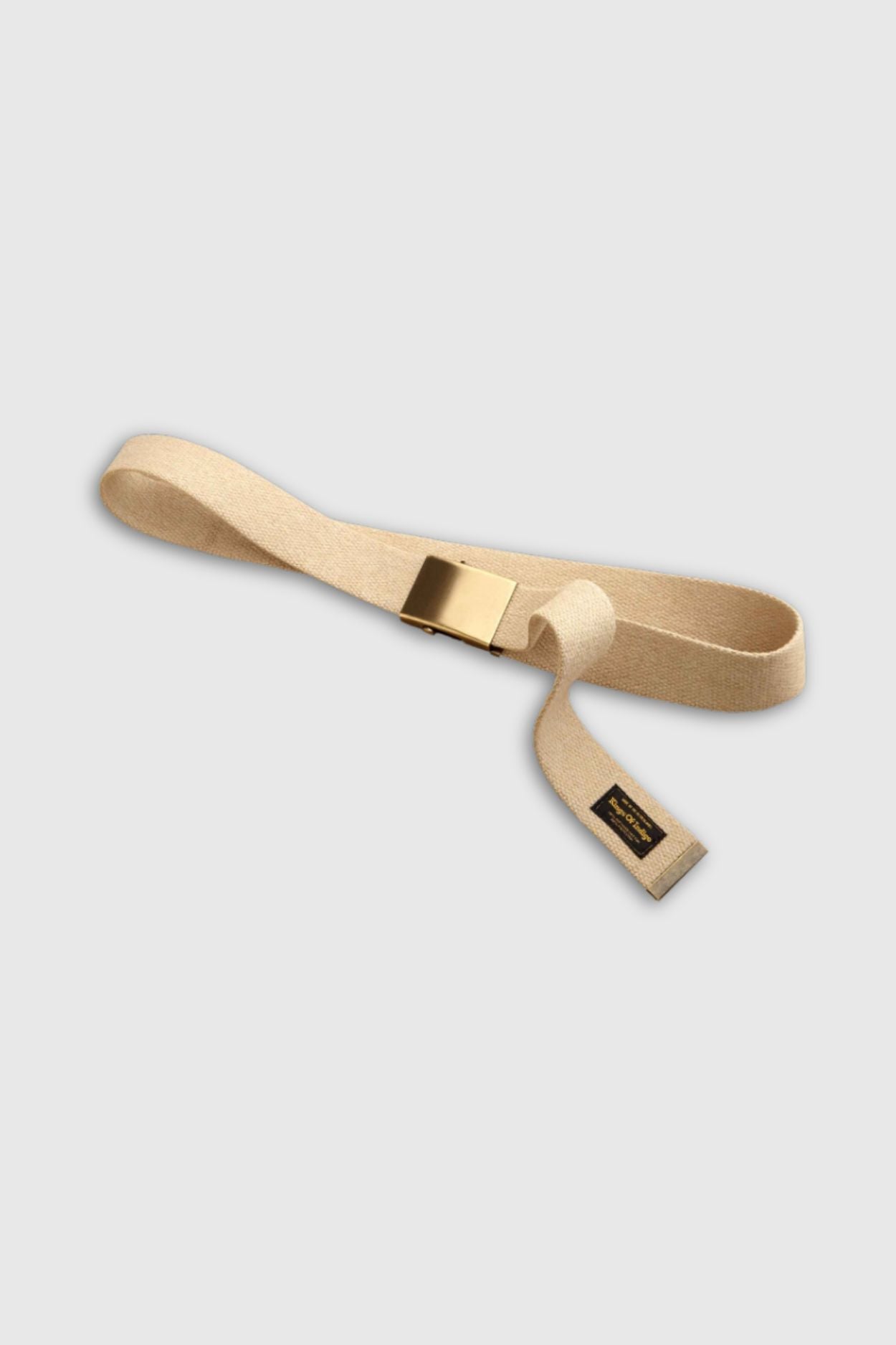 VEGAN BELT | BEIGE - Kings Of Indigo