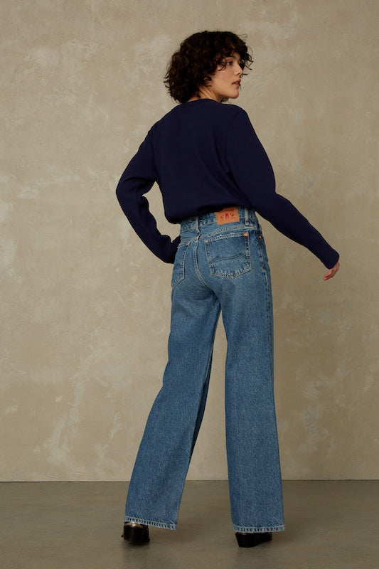 JANE | ECO RECYCLED BLUE USED - Kings Of Indigo