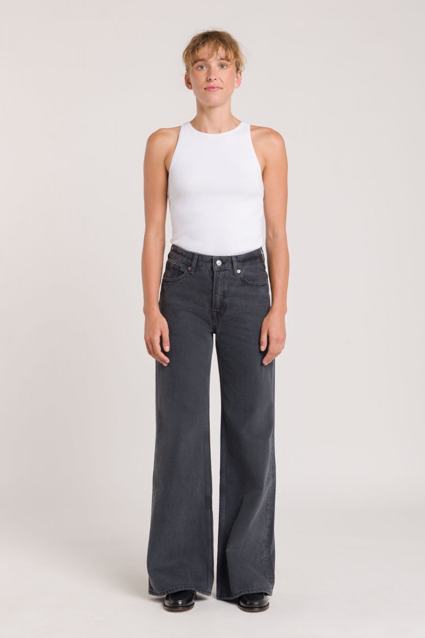 JANE | ECO RECYCLED GREY WORN - Kings Of Indigo