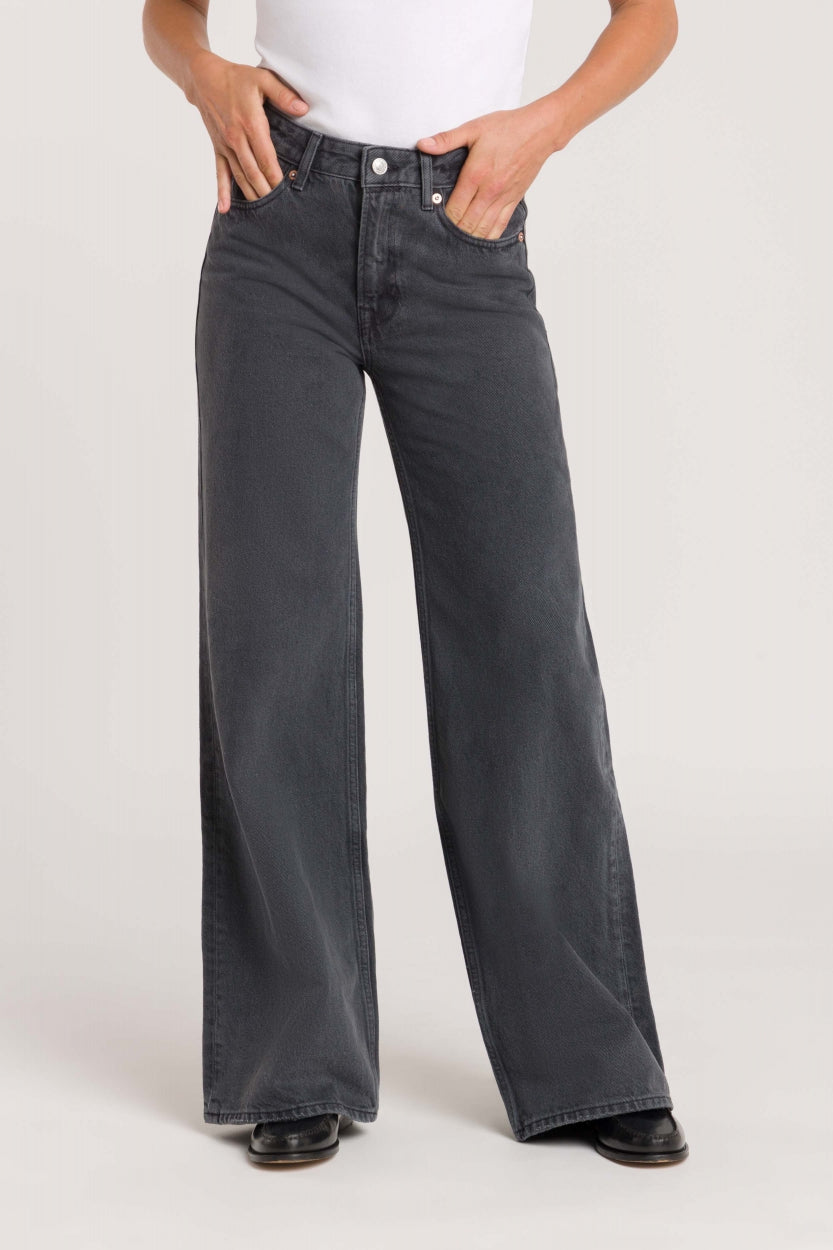 JANE | ECO RECYCLED GREY WORN - Kings Of Indigo