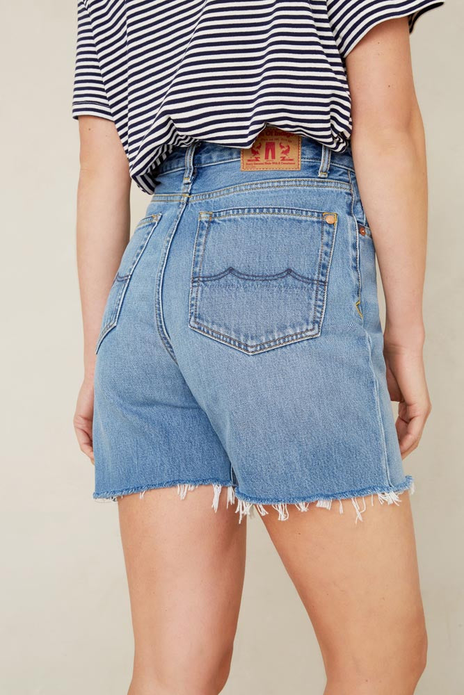 ALICE SHORT | VINTAGE LIGHT BLUE - Kings Of Indigo