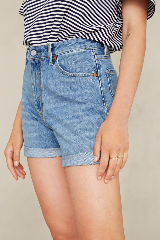 ALICE SHORT | VINTAGE LIGHT BLUE - Kings Of Indigo