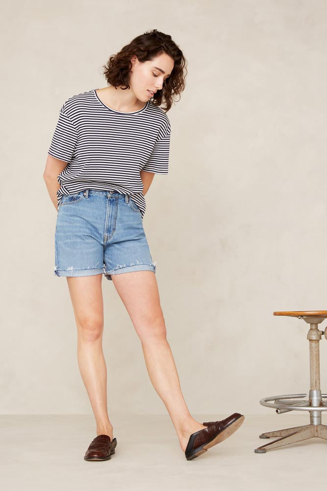 ALICE SHORT | VINTAGE LIGHT BLUE - Kings Of Indigo