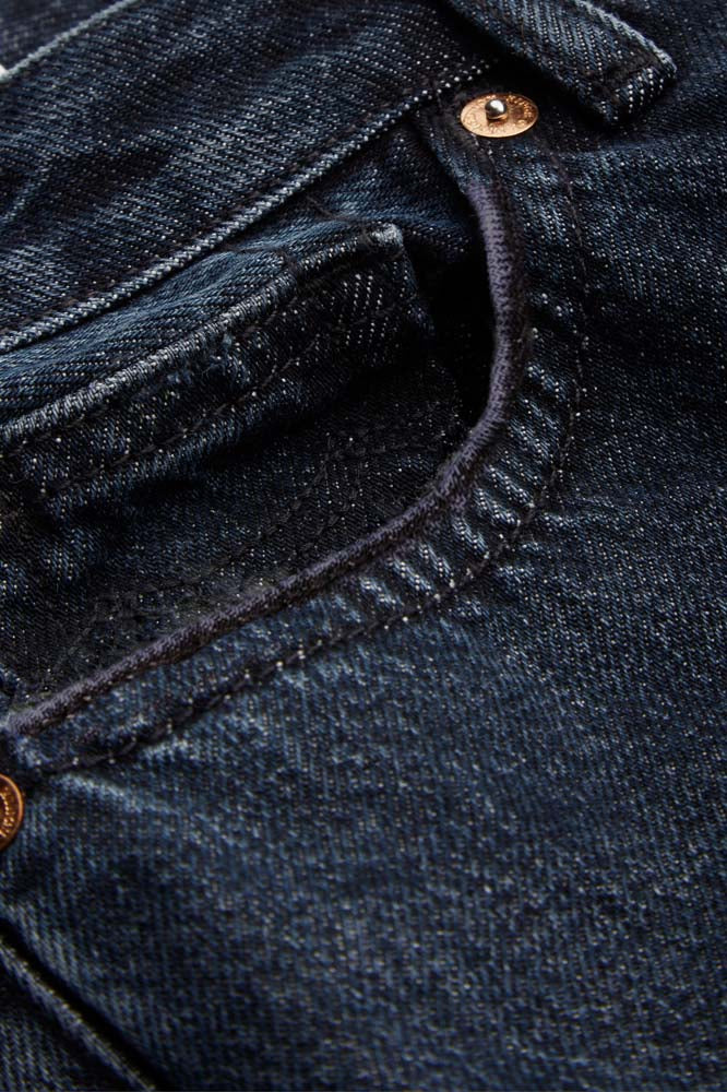CAROLINE CROPPED | CLEAN BURGOS RECYCLED NIGHT - Kings Of Indigo