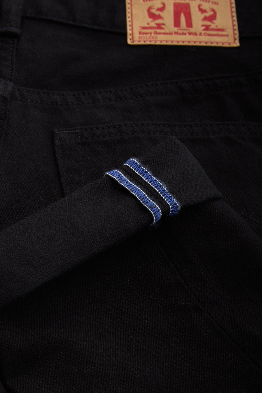 CAROLINE CROPPED | HOLO RECYCLED STAY BLACK - Kings Of Indigo