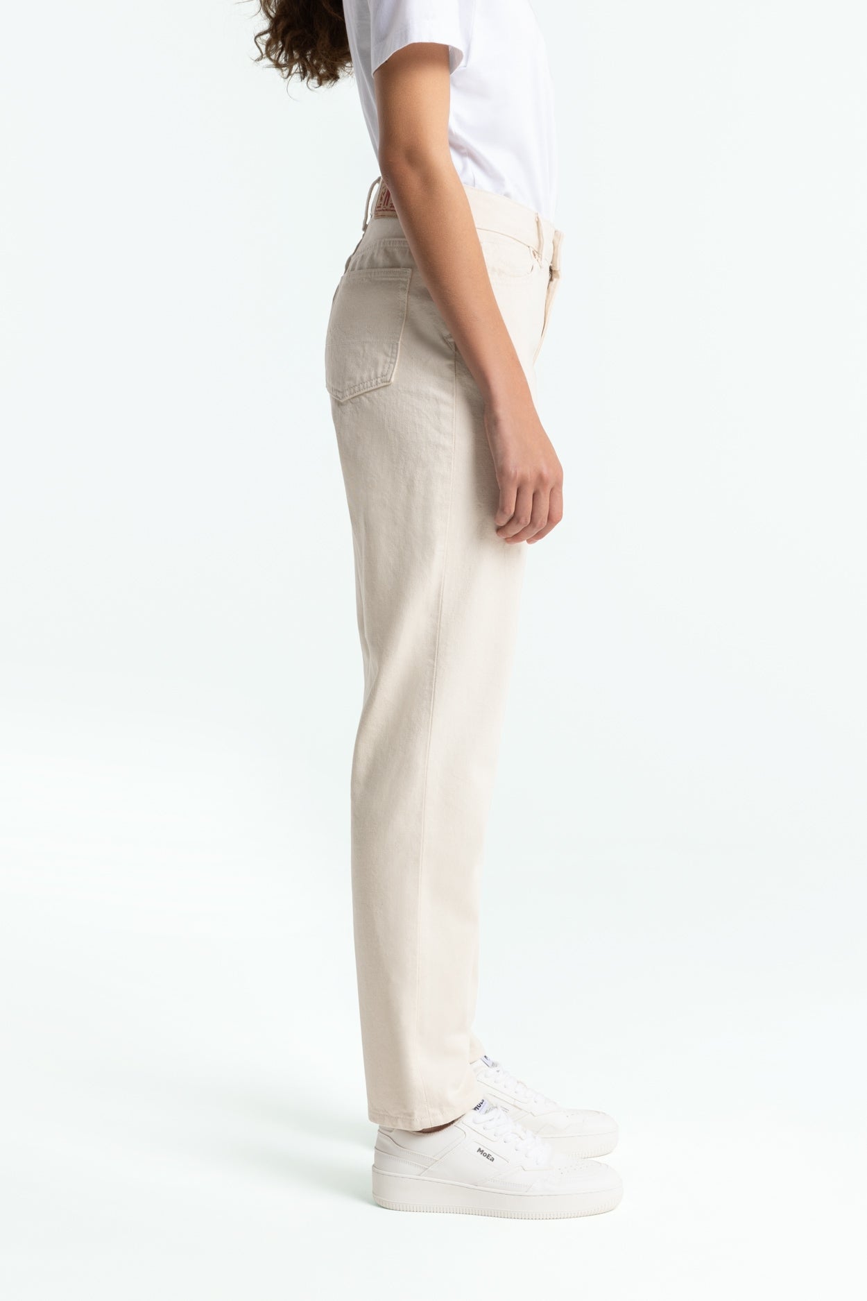 CAROLINE CROPPED | CLEAN RECYCLED ECRU - Kings Of Indigo