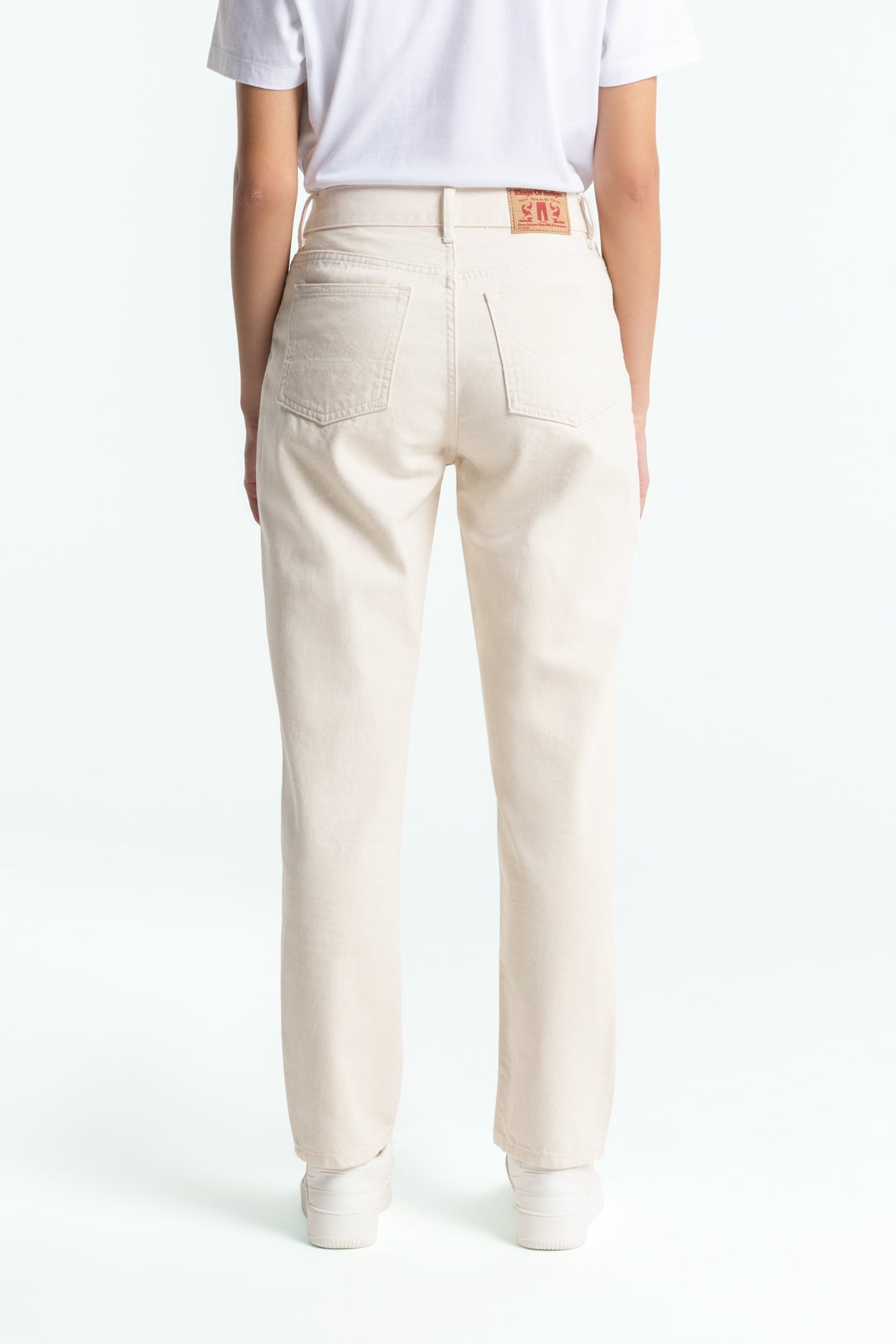 CAROLINE CROPPED | CLEAN RECYCLED ECRU - Kings Of Indigo