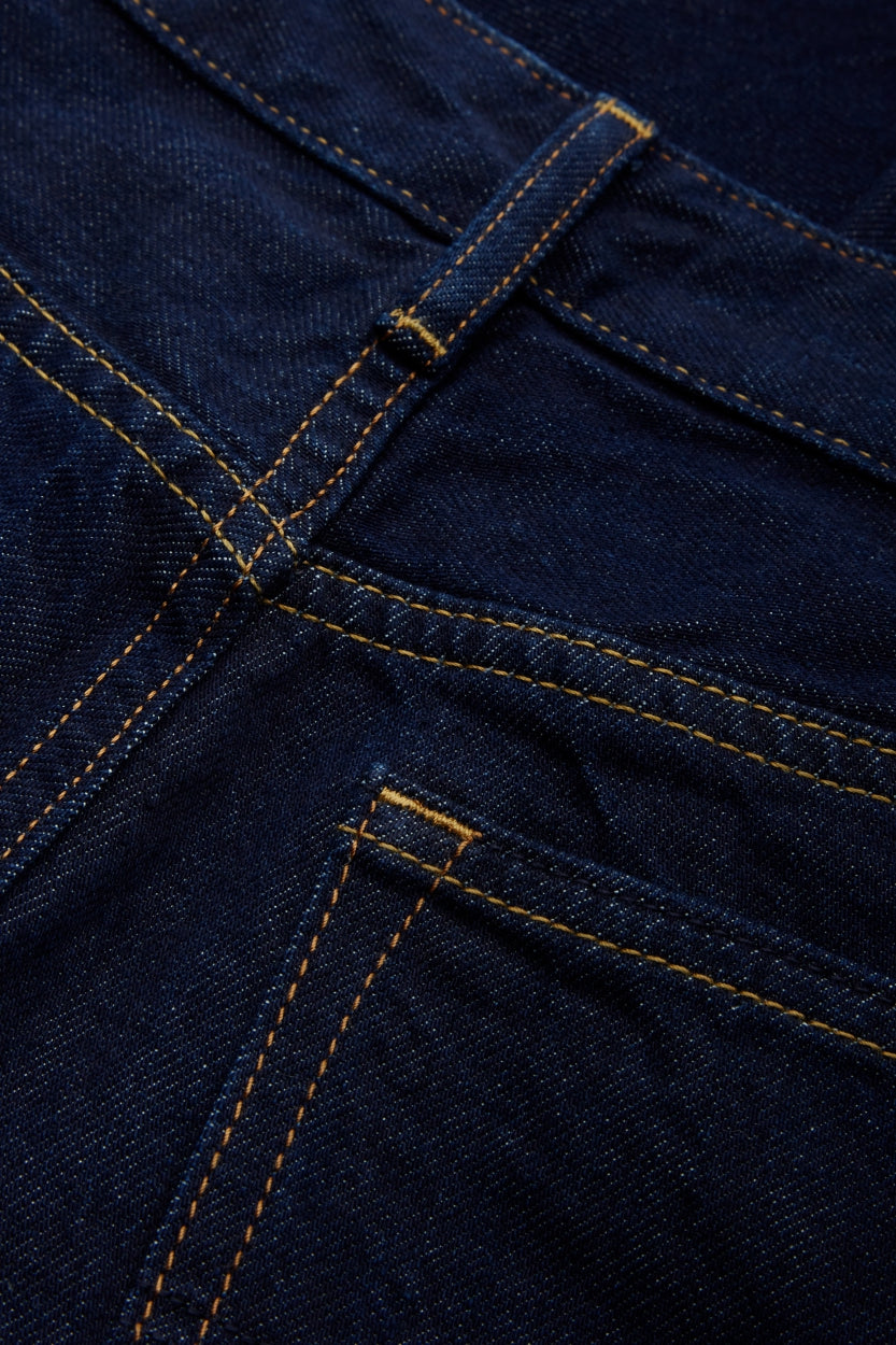 CAROLINE CROPPED | CLEAN BLUE RINSE - Kings Of Indigo