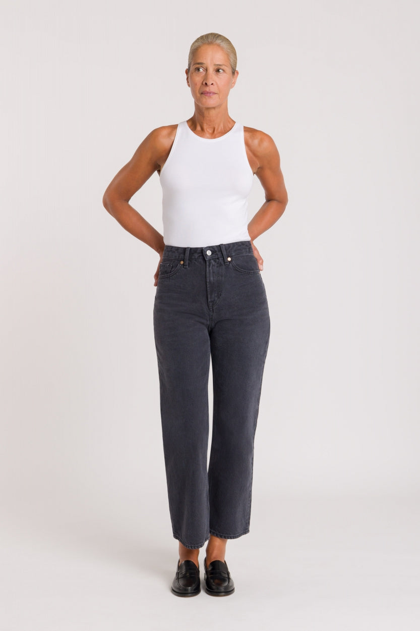 LIORA | CLEAN RECYCLED WORN BLACK - Kings Of Indigo