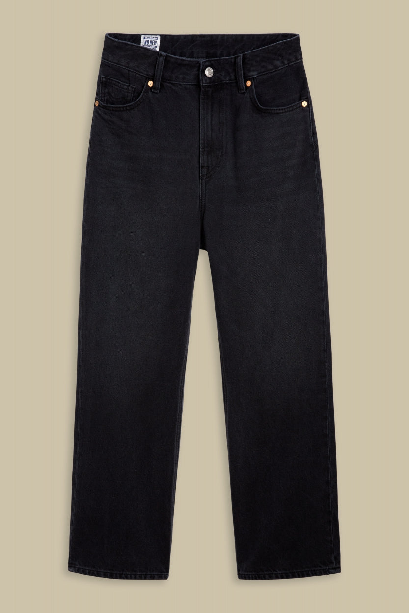 LIORA | CLEAN RECYCLED WORN BLACK - Kings Of Indigo