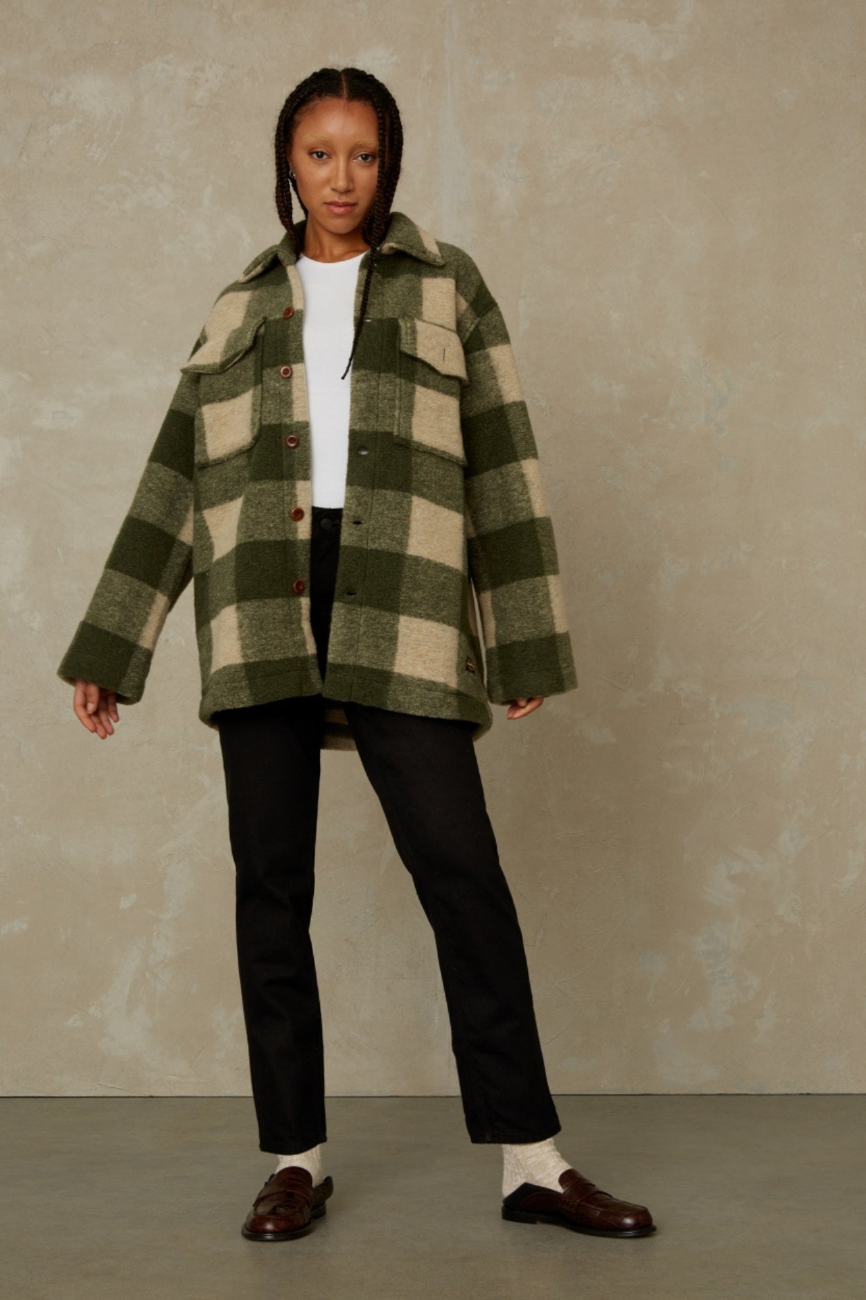 ARIKO | FOREST GREEN CHECK - Kings Of Indigo