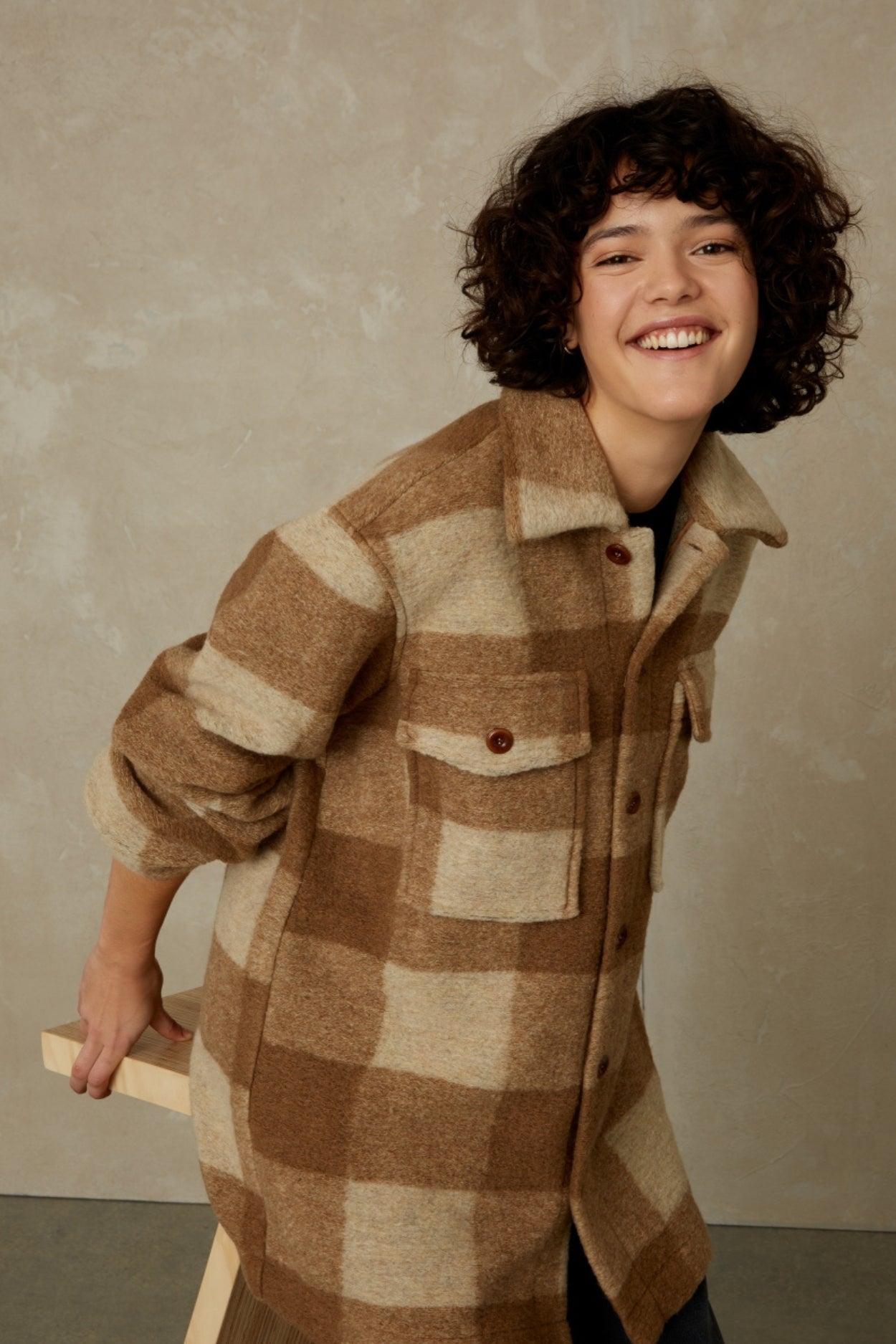 ARIKO | CARAMEL CHECK - Kings Of Indigo