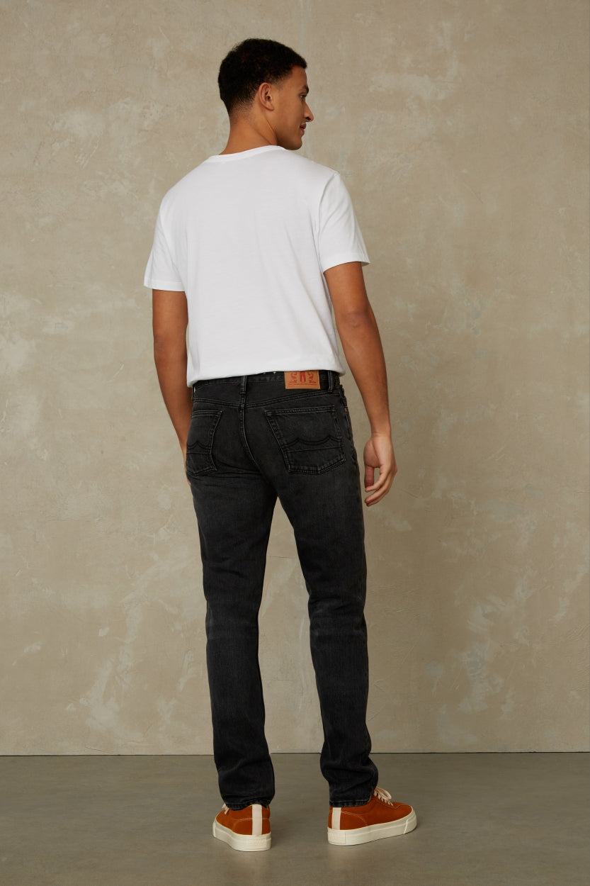 JERRICK | CLEAN RECYCLED BLACK WORN - Kings Of Indigo