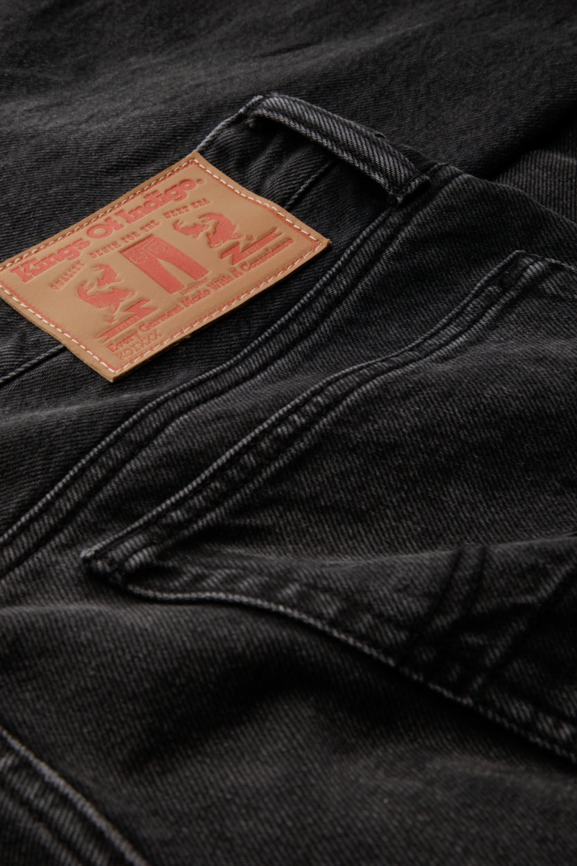 JERRICK | CLEAN RECYCLED BLACK WORN - Kings Of Indigo