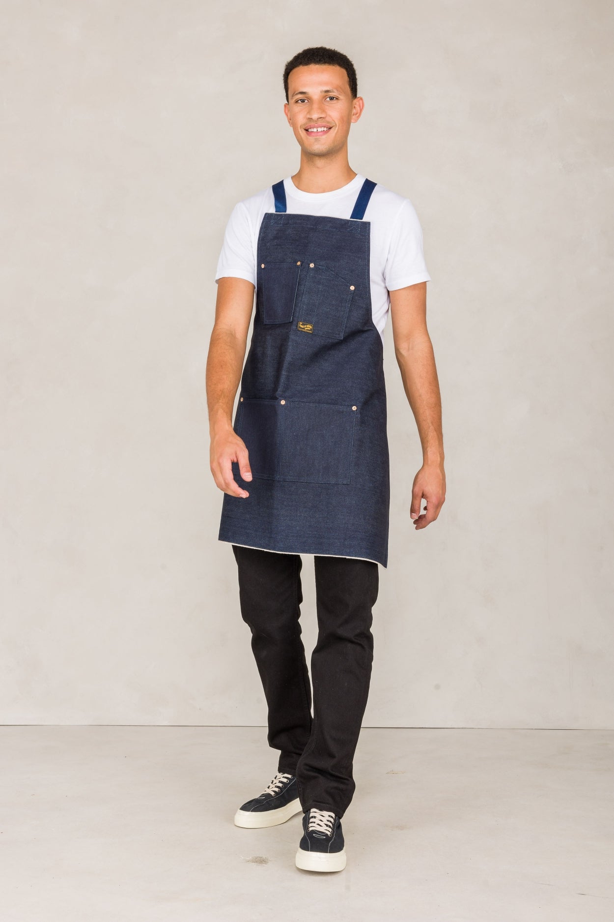 BIB APRON SELVAGE | DRY SELVAGE - Kings Of Indigo