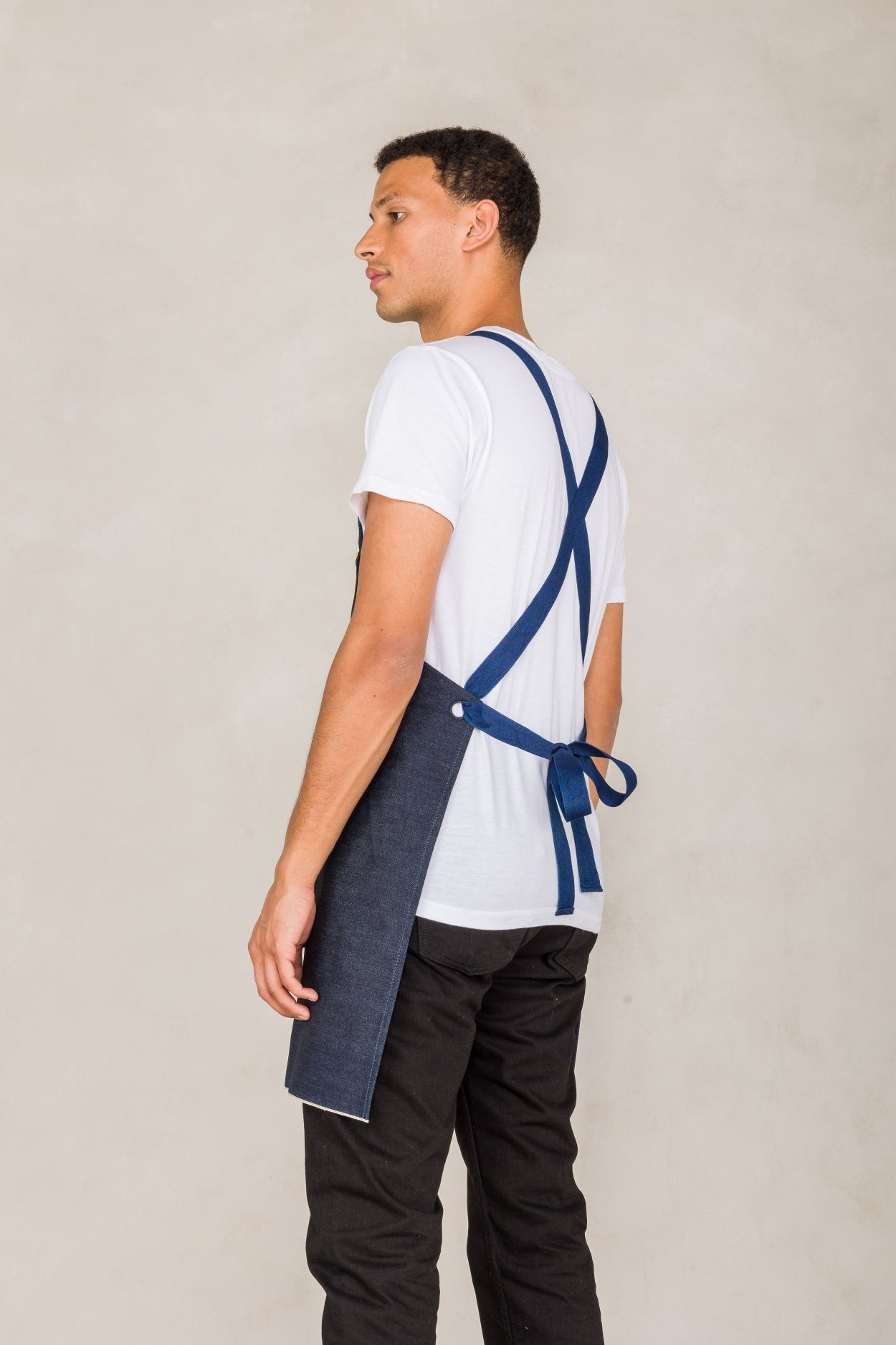 BIB APRON SELVAGE | DRY SELVAGE - Kings Of Indigo