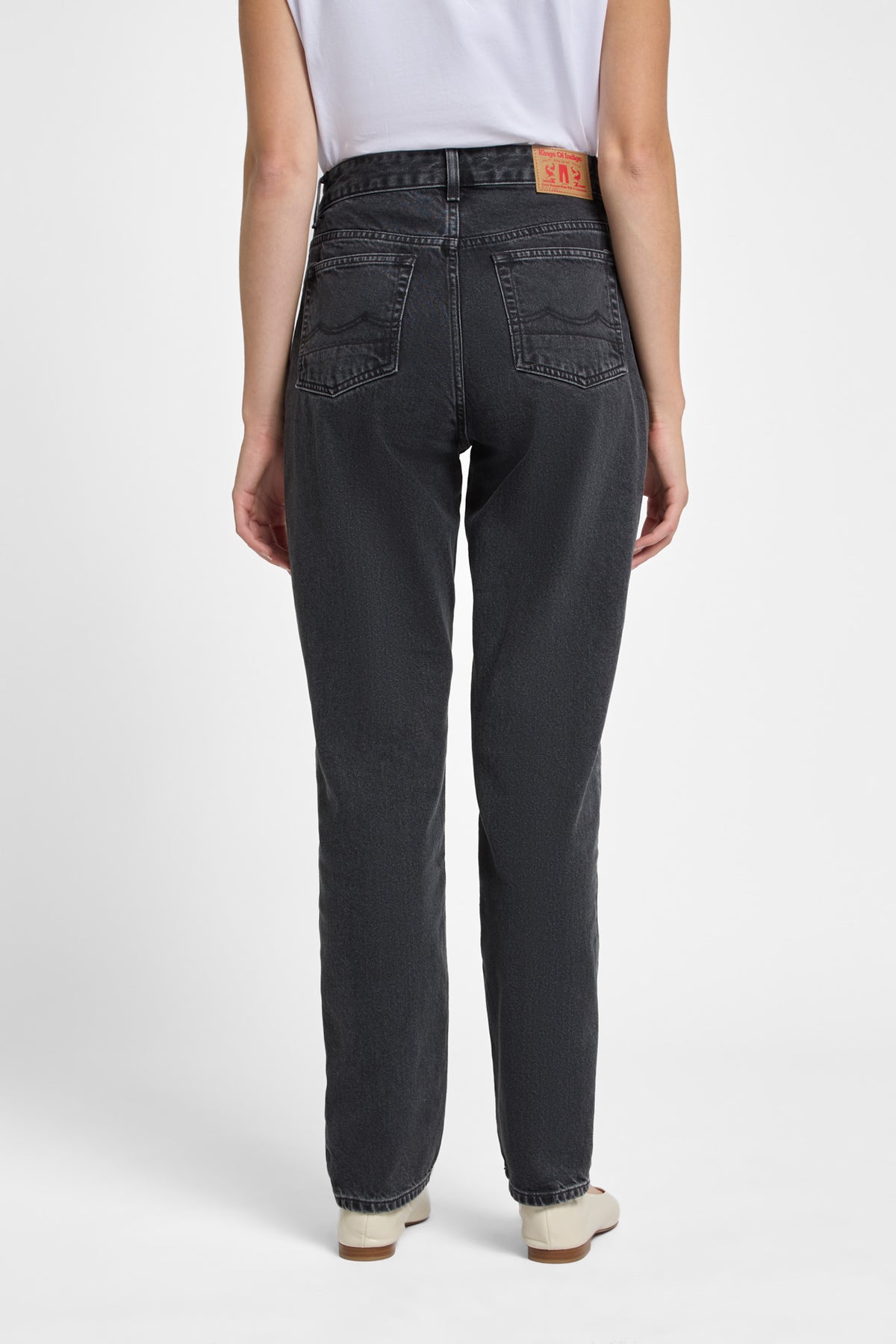 CAROLINE CROPPED | HOLO GREY USED