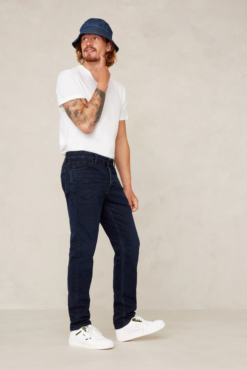JERRICK | HOLO BLUE BLACK WORN - Kings Of Indigo