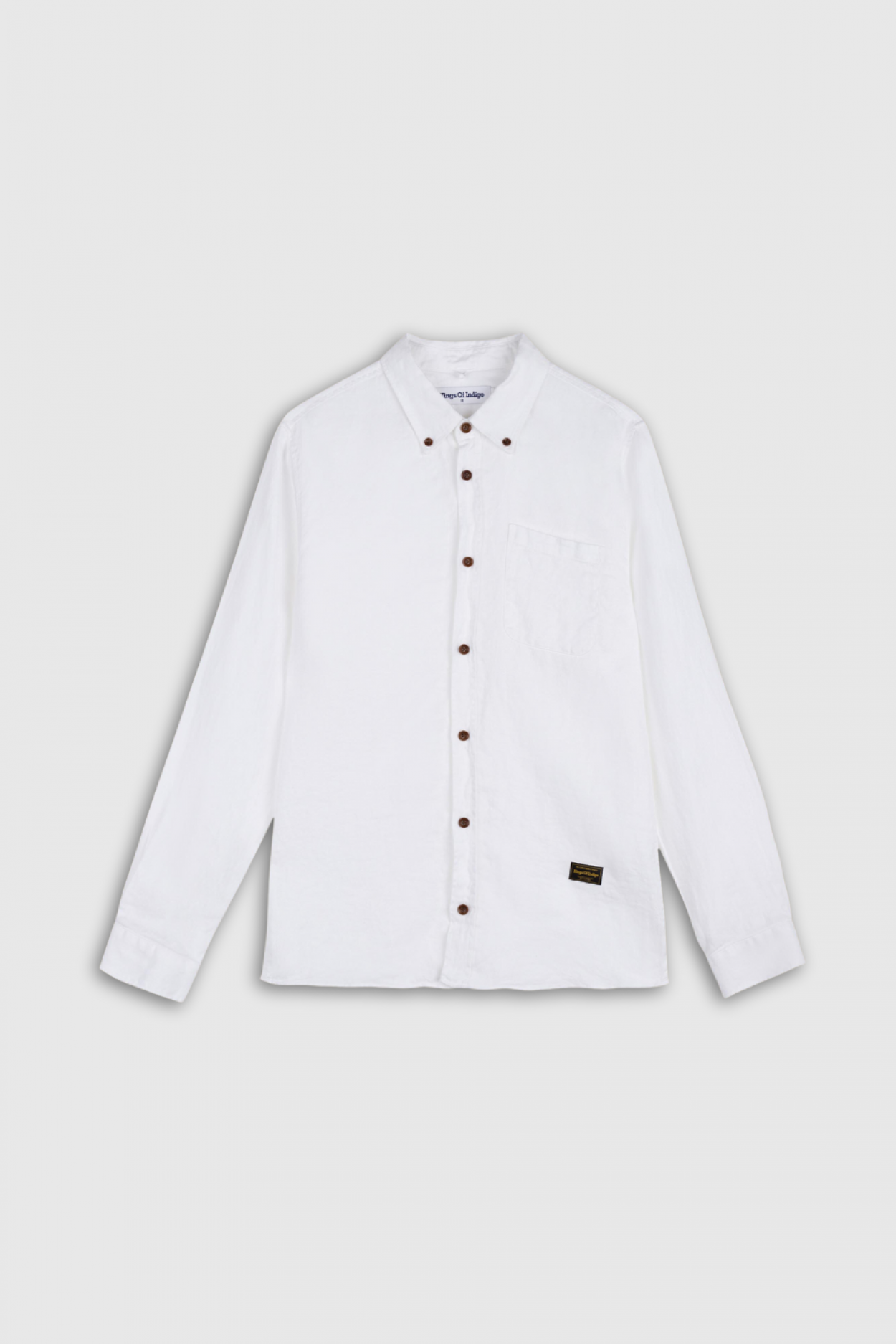 ENDA POCKET | OPTICAL WHITE LINEN - Kings Of Indigo