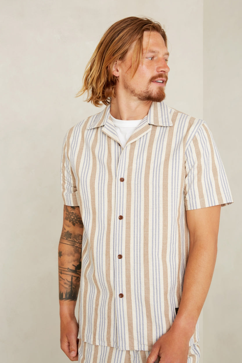 BALDER | ECRU HEMP STRIPE