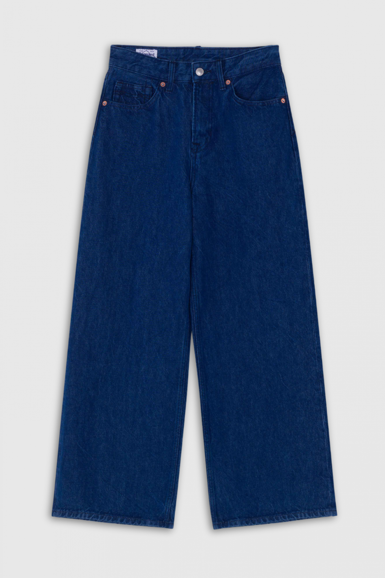 ELISABETH CROPPED | STANLEY SPACE BLUE RINSE - Kings Of Indigo