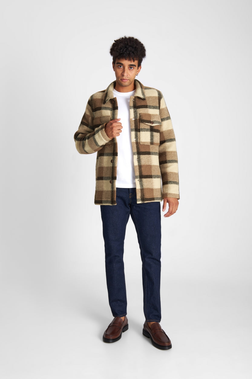 KAISER | BEIGE CHECK - Kings Of Indigo