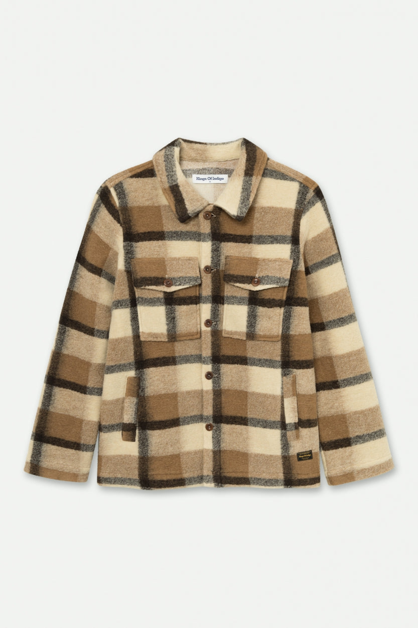 KAISER | BEIGE CHECK - Kings Of Indigo