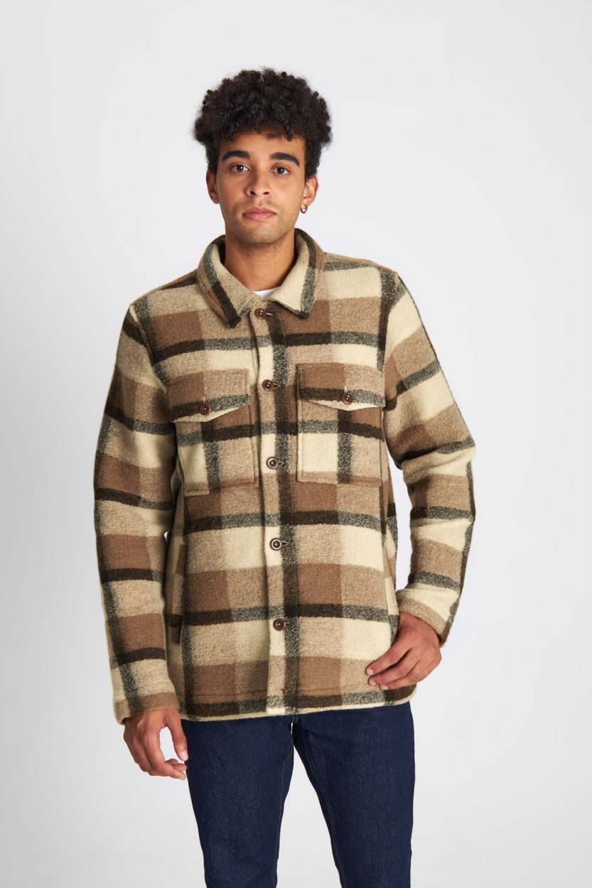 KAISER | BEIGE CHECK - Kings Of Indigo