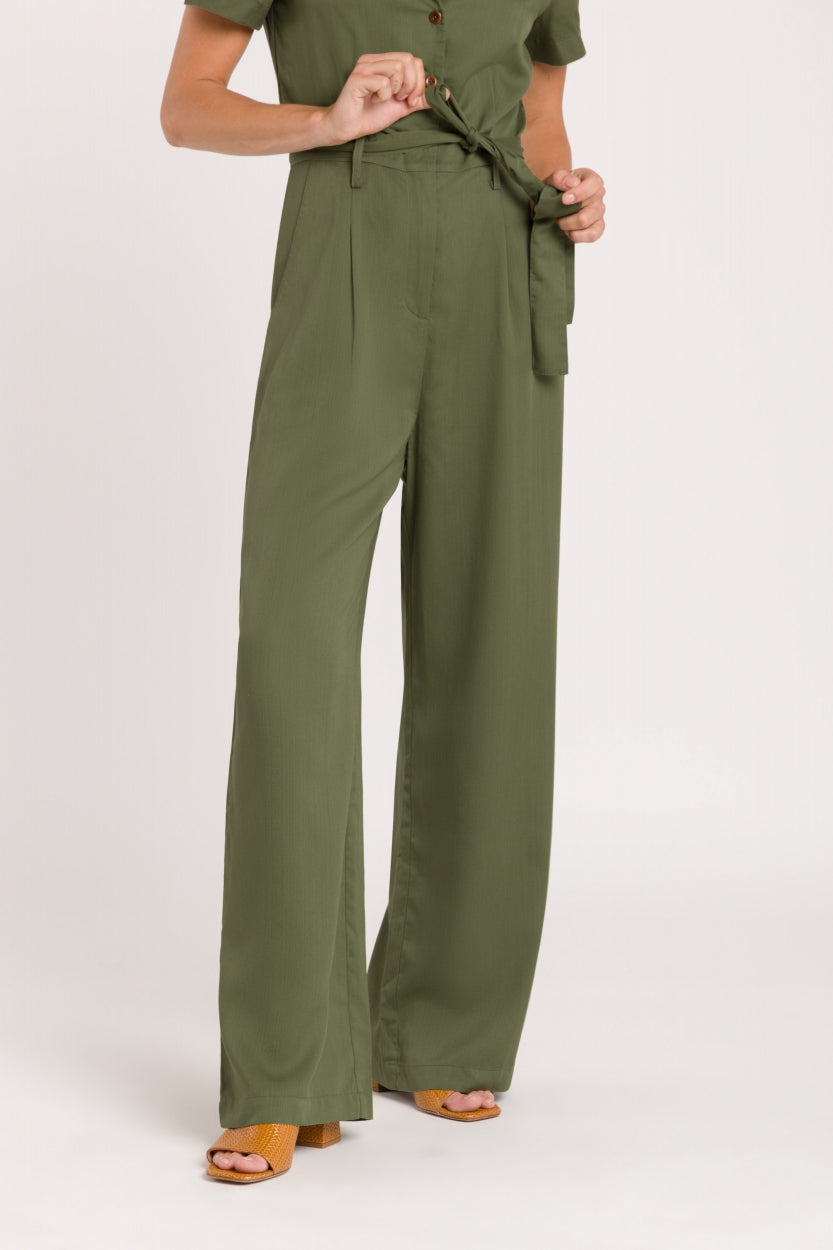 LEONOR JUMPSUIT | FOUR LEAF CLOVER - Kings Of Indigo