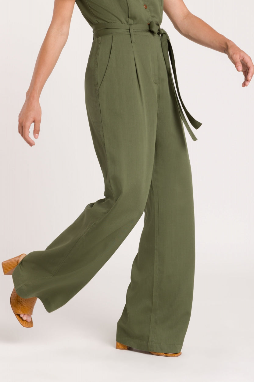 LEONOR JUMPSUIT | FOUR LEAF CLOVER - Kings Of Indigo