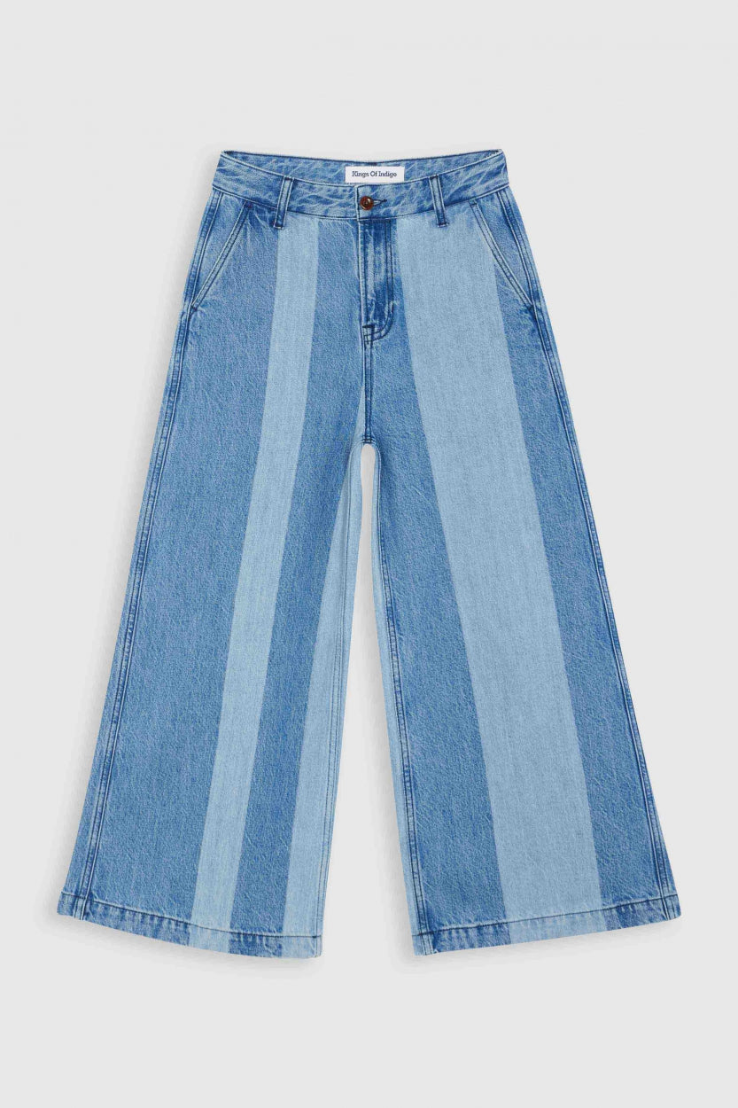 LILIBET CROPPED | BLUE REEF PANEL - Kings Of Indigo
