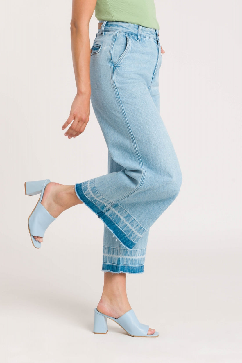 LILIBET CROPPED | BLUE REEF SUPER LIGHT USED - Kings Of Indigo