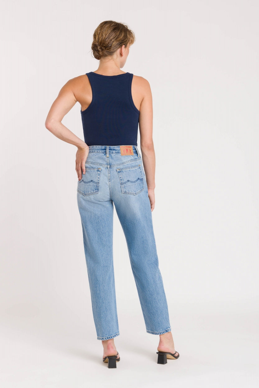 CAROLINE CROPPED | BLUE REEF SUPER LIGHT USED - Kings Of Indigo