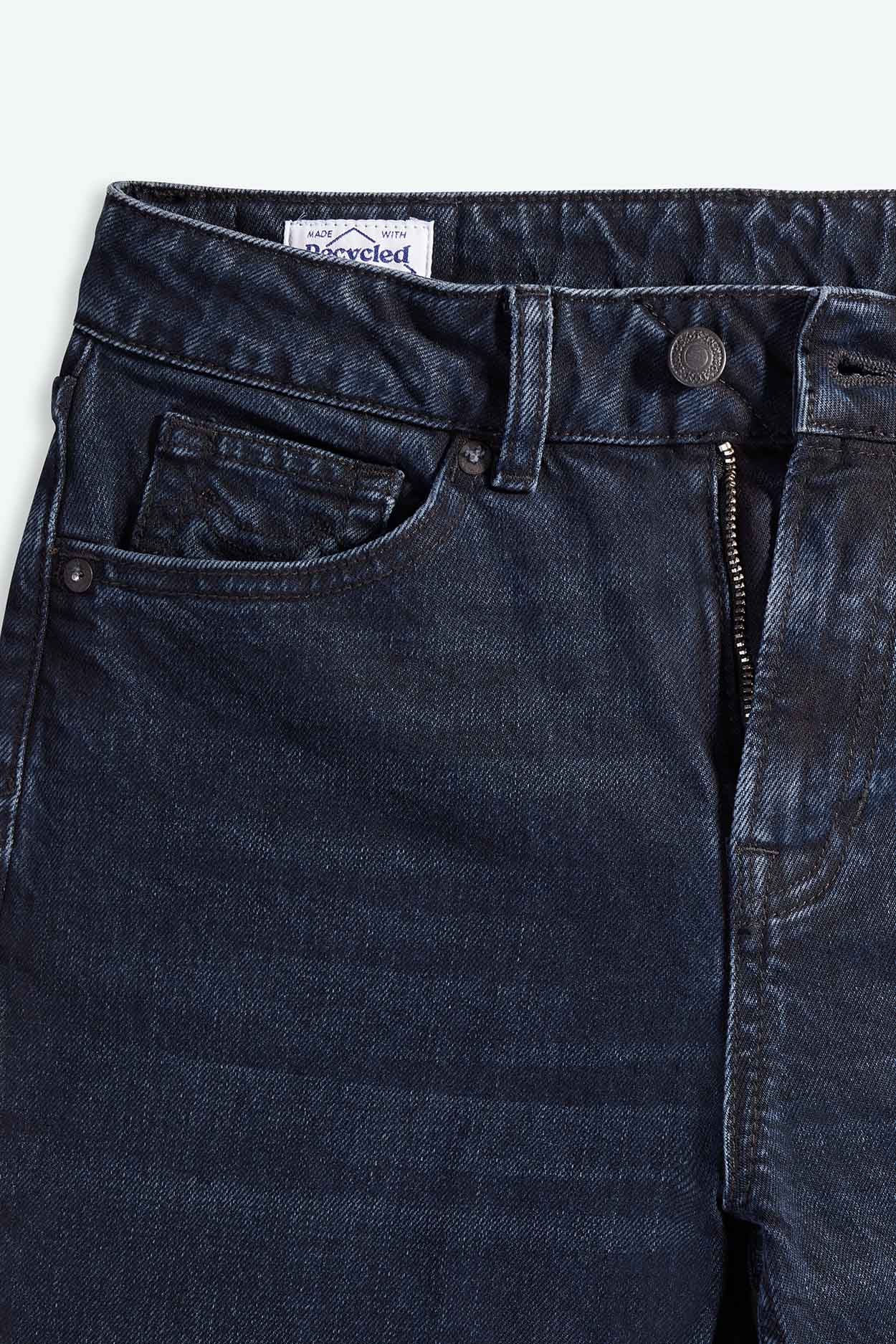 INOE | XAVIER BLUE BLACK WORN - Kings Of Indigo