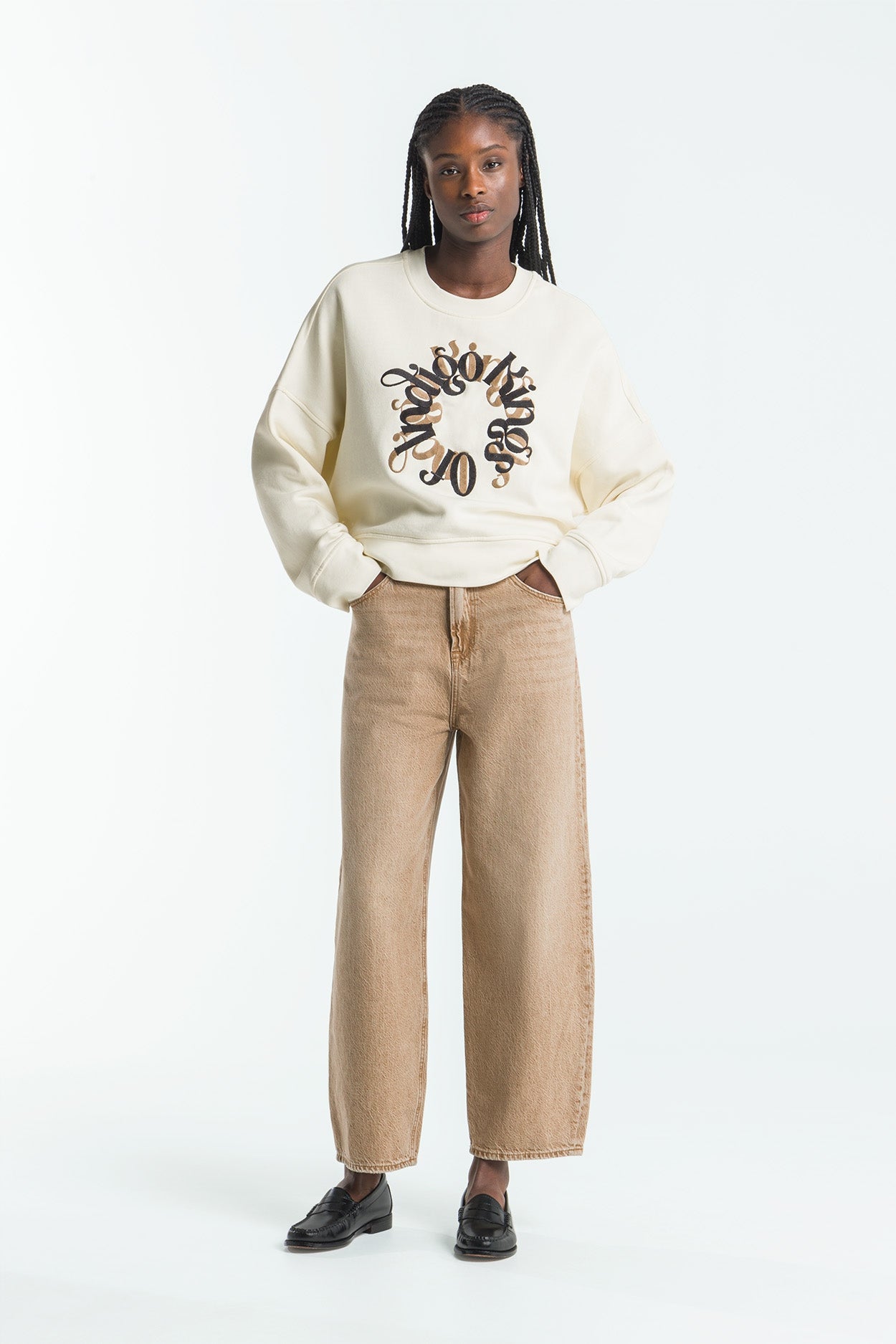 LEILA | JIM DARK BEIGE - Kings Of Indigo