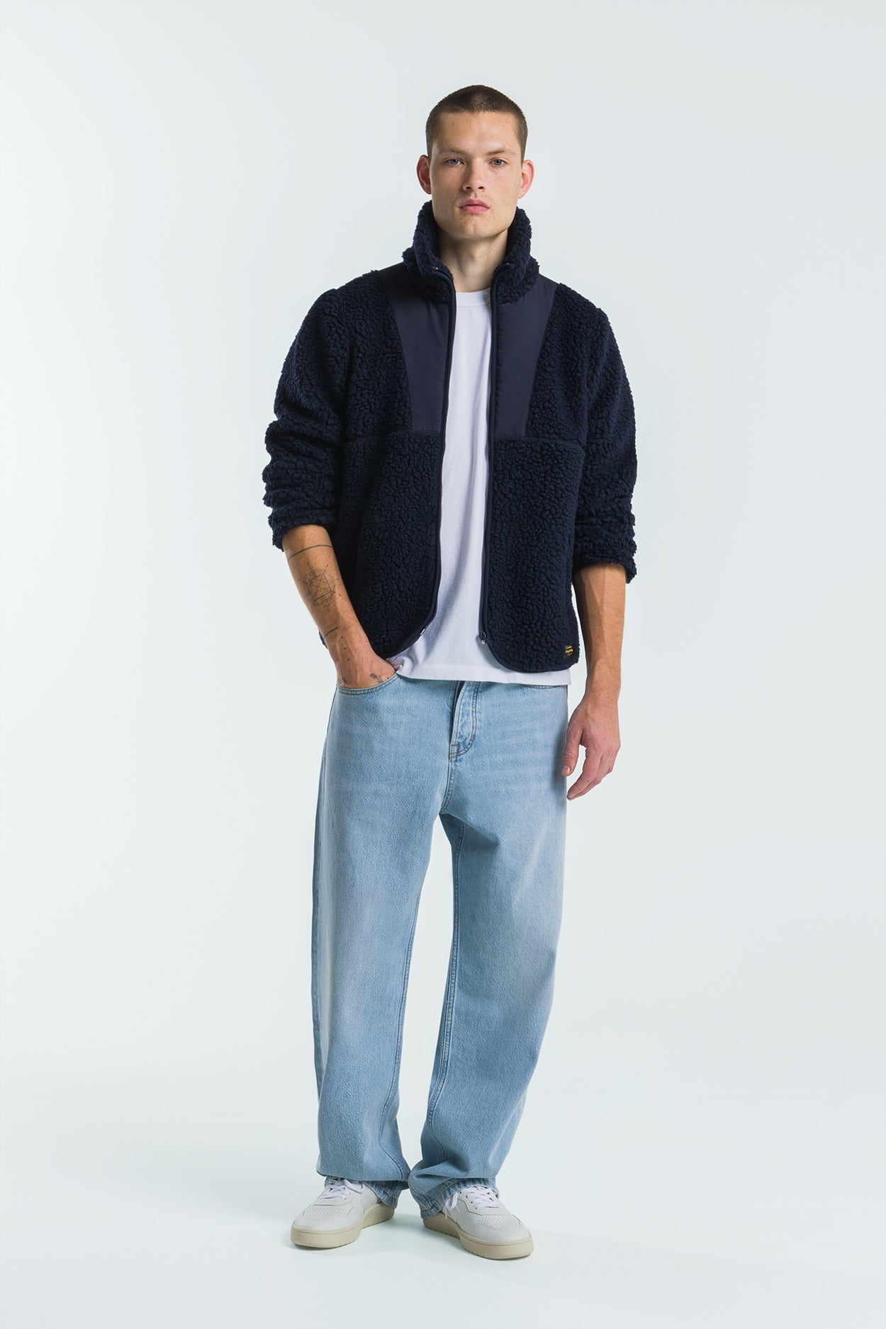 TOTOKU | MARITIME BLUE SHERPA - Kings Of Indigo