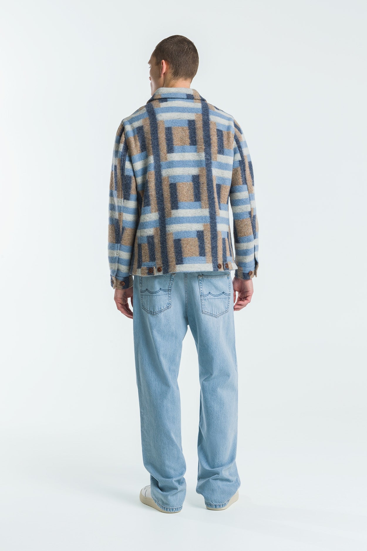 DONOVAN | SQUARE JACQUARD - Kings Of Indigo