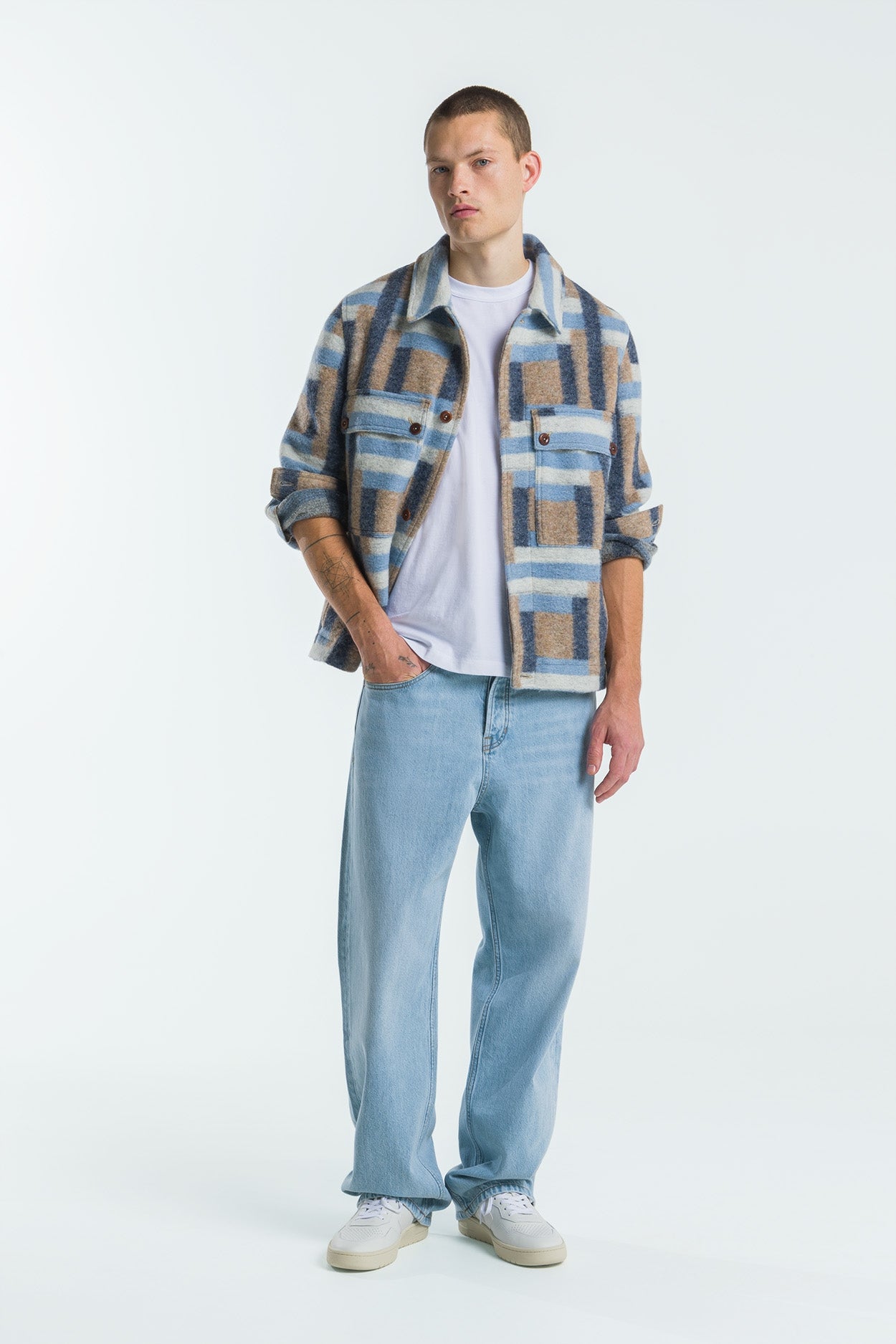 DONOVAN | SQUARE JACQUARD - Kings Of Indigo