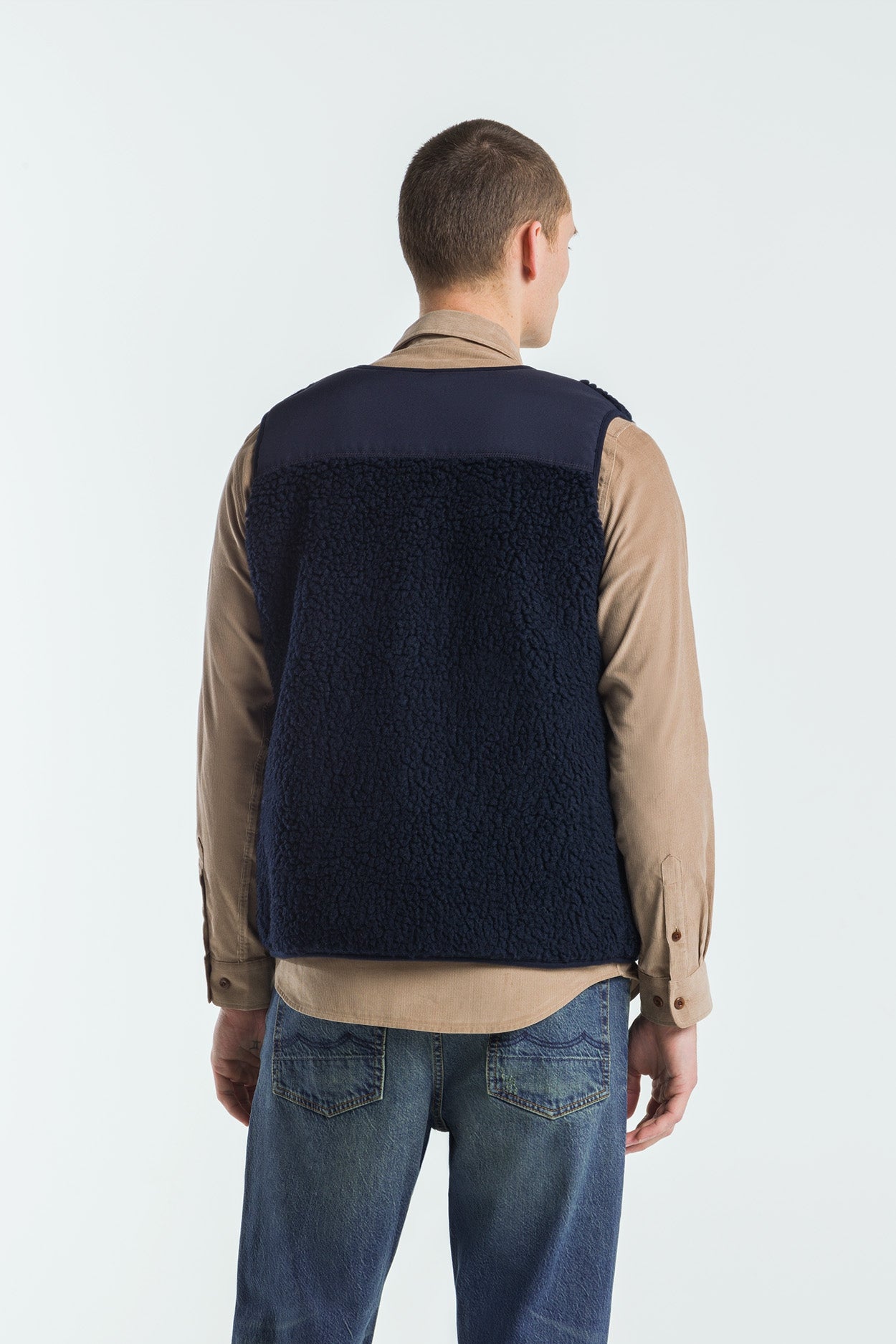 TENJI | MARITIME BLUE SHERPA - Kings Of Indigo