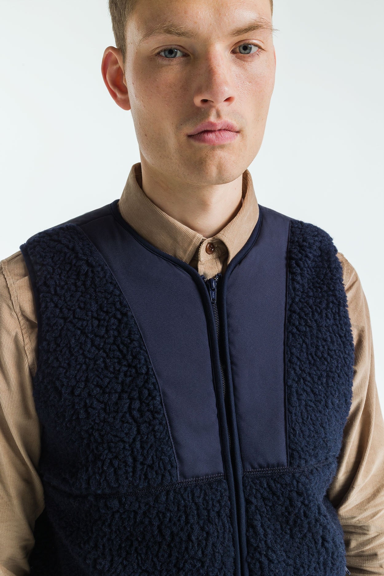 TENJI | MARITIME BLUE SHERPA - Kings Of Indigo