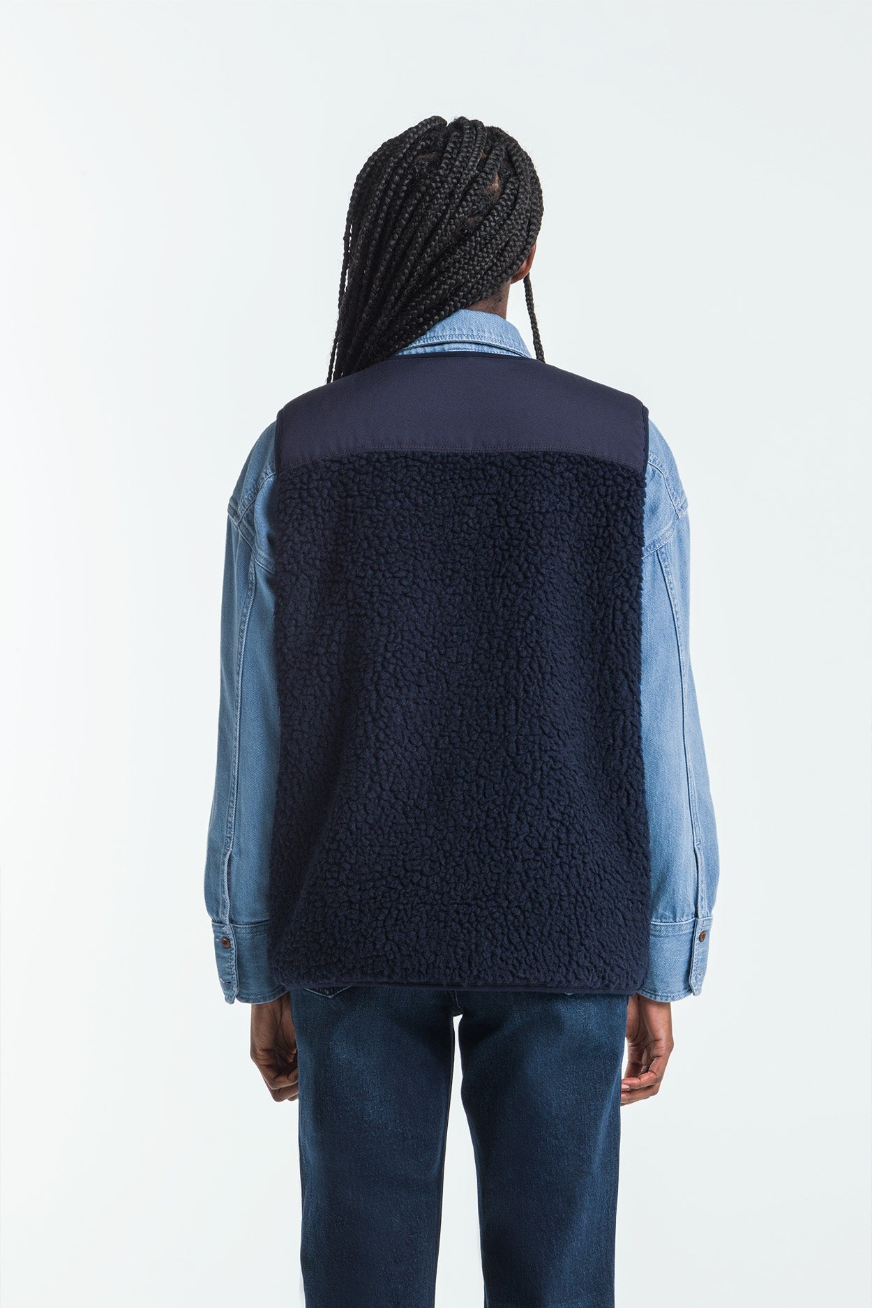 TENJI | MARITIME BLUE SHERPA - Kings Of Indigo