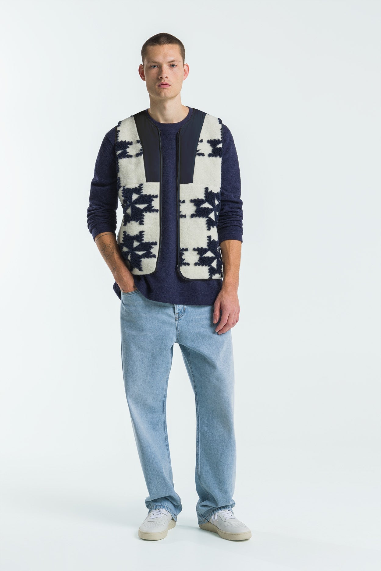 TENJI | WINDMILL JACQUARD - Kings Of Indigo