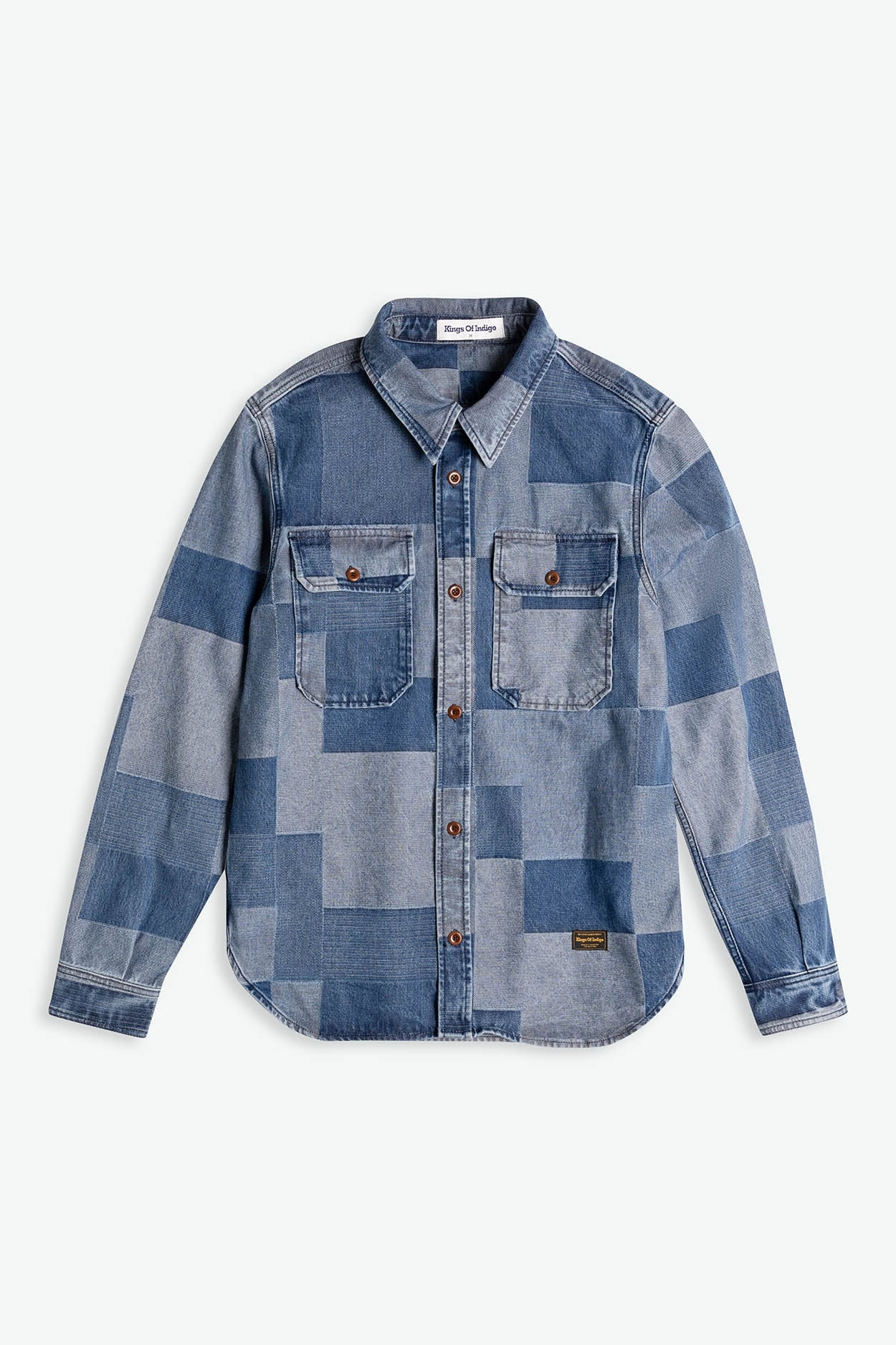 KOGYOKU | JACQUARD DENIM - Kings Of Indigo