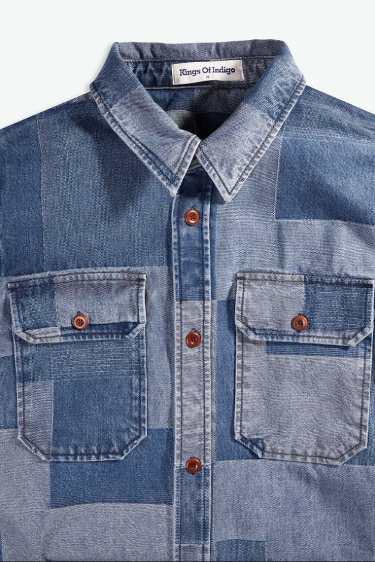 KOGYOKU | JACQUARD DENIM - Kings Of Indigo