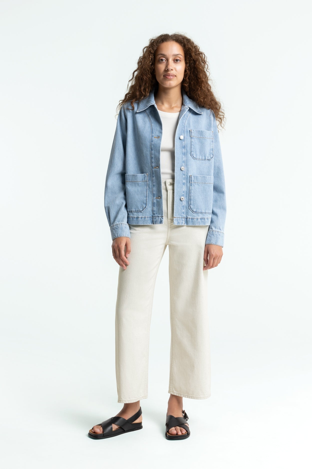ELISABETH CROPPED | AMSTERDAM UNDYED - Kings Of Indigo