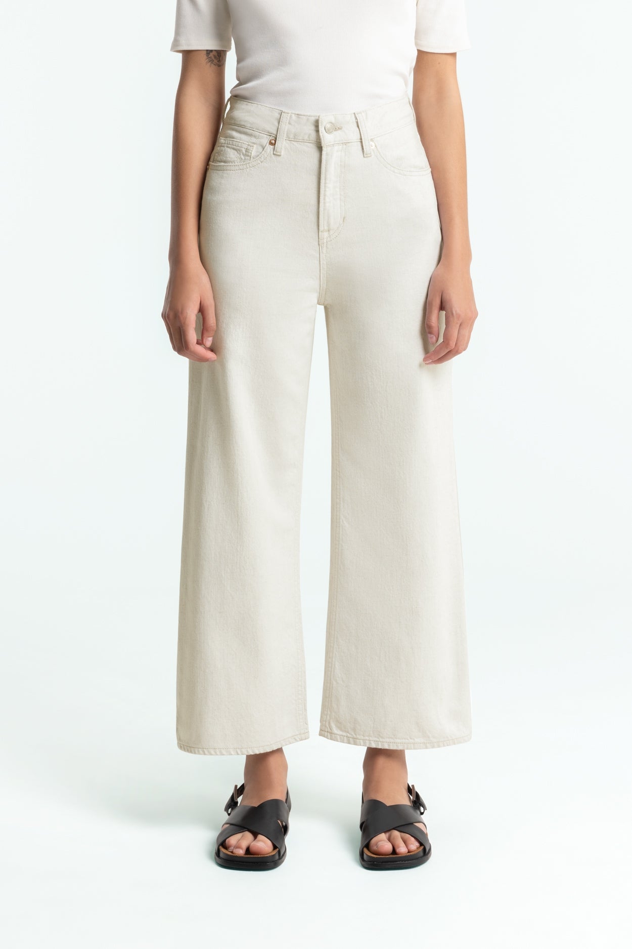 ELISABETH CROPPED | AMSTERDAM UNDYED - Kings Of Indigo