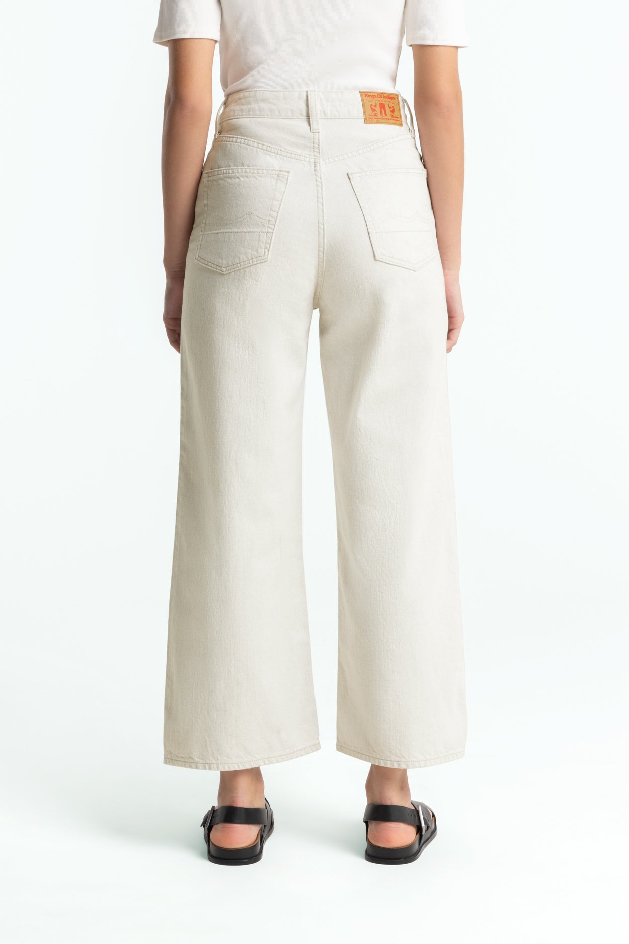 ELISABETH CROPPED | AMSTERDAM UNDYED - Kings Of Indigo