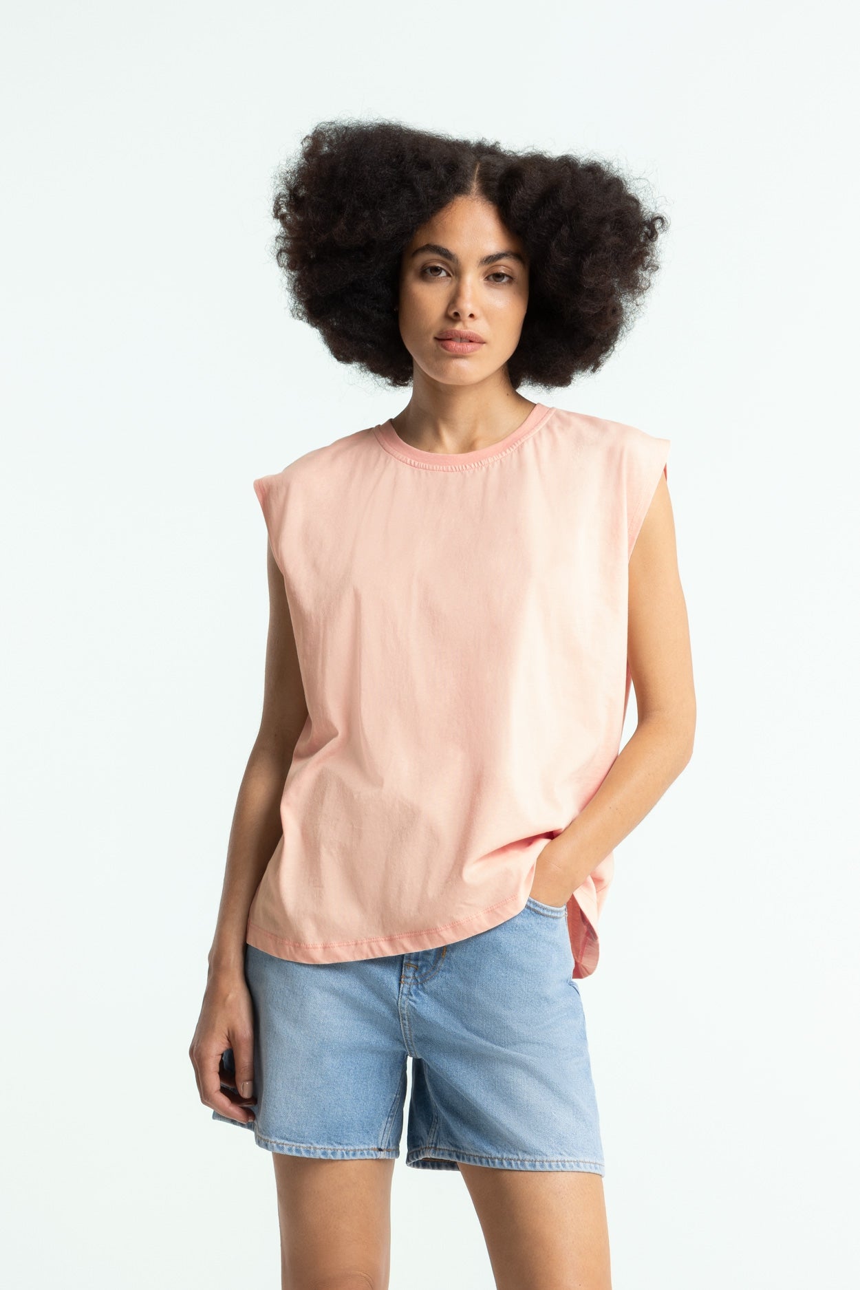 ARICIA | PEACHY KEEN WASHED - Kings Of Indigo