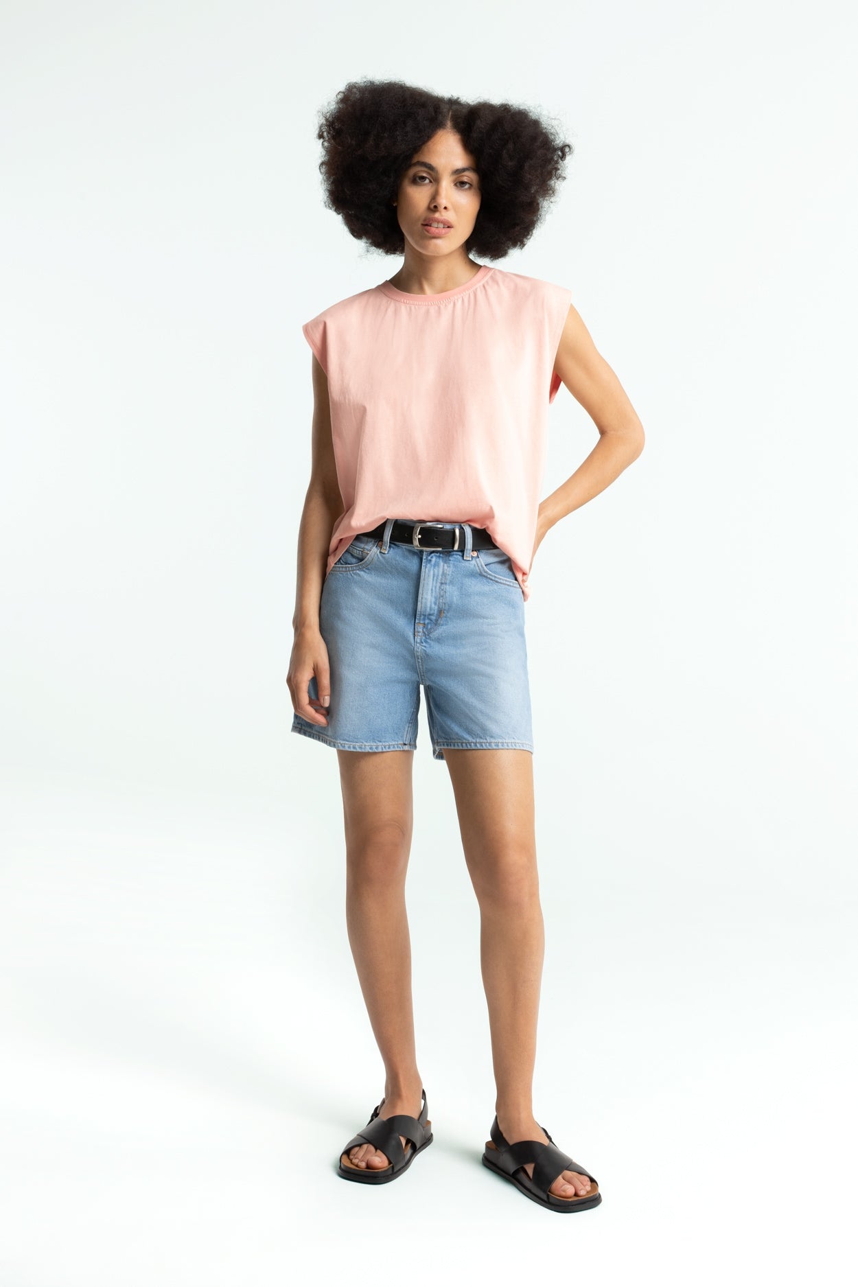 ARICIA | PEACHY KEEN WASHED - Kings Of Indigo