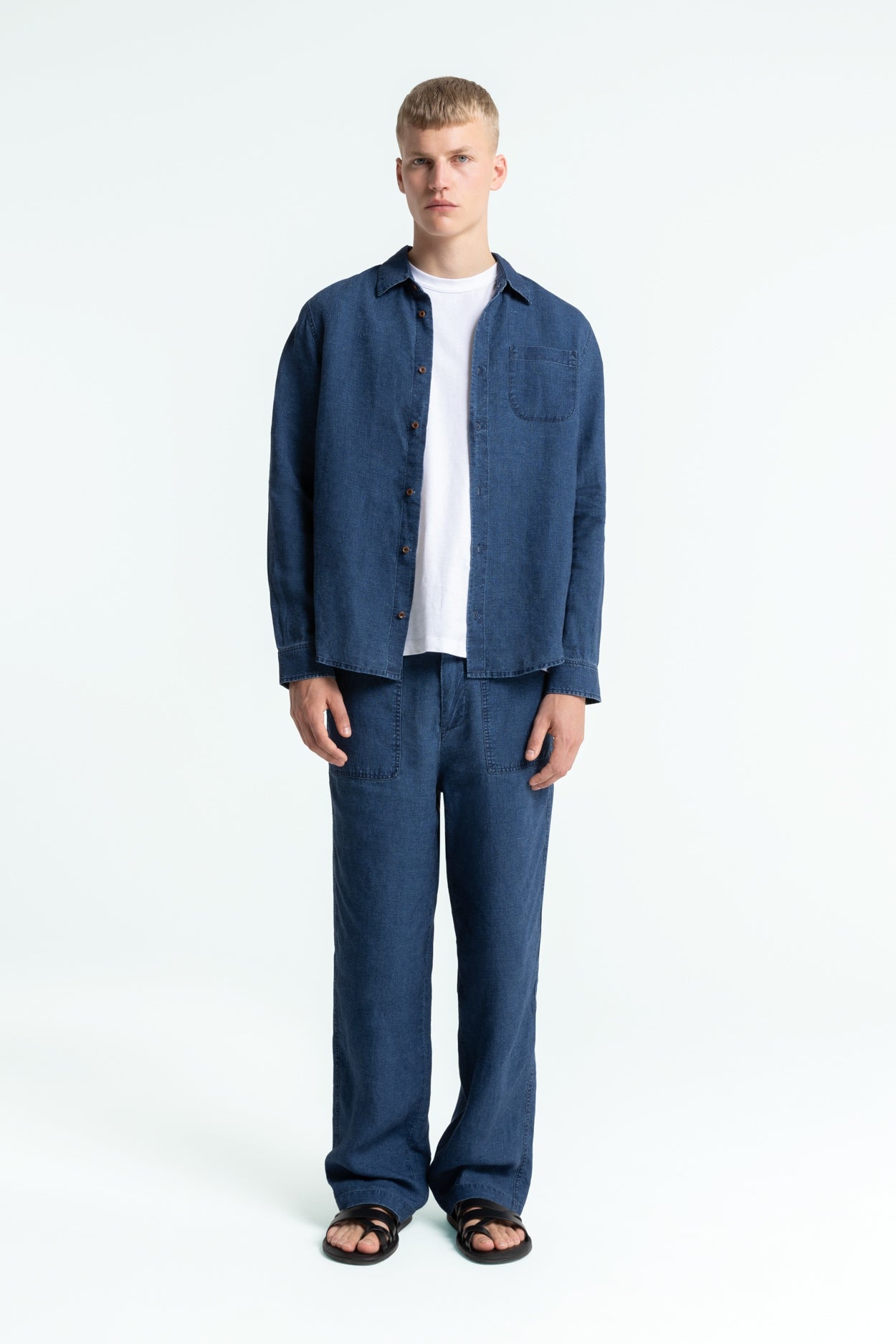 ENDA POCKET | INDIGO LINEN - Kings Of Indigo